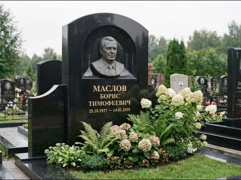 Памятник с барельефом — выполненная работа 11 в Туле