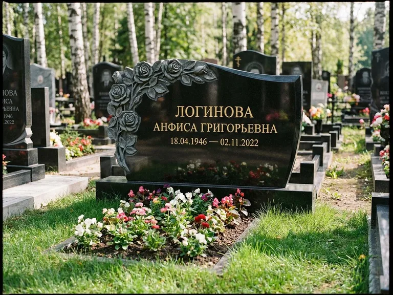 Памятник с барельефом — выполненная работа 22 в Туле