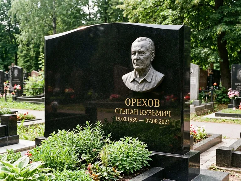 Памятник с барельефом — выполненная работа 25 в Туле