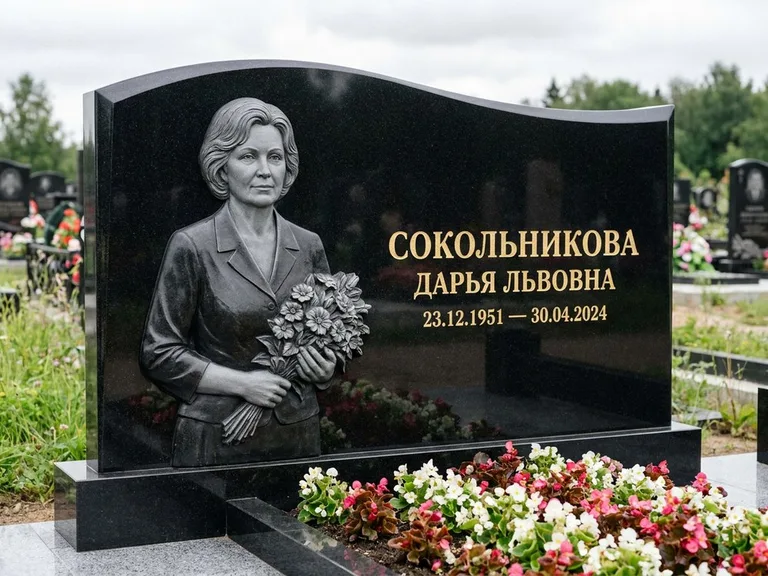 Памятник с барельефом — выполненная работа 28 в Туле
