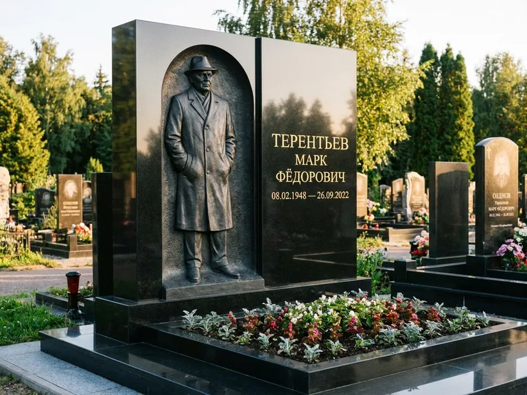 Памятник с барельефом — выполненная работа 29 в Туле