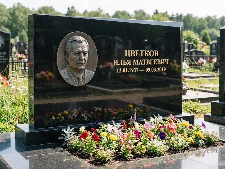 Памятник с барельефом — выполненная работа 33 в Туле