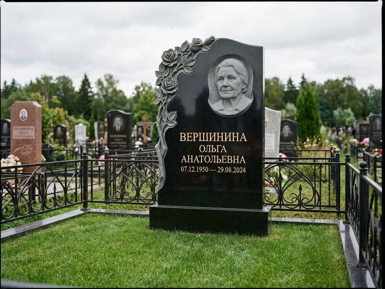Памятник с барельефом — выполненная работа 39 в Туле
