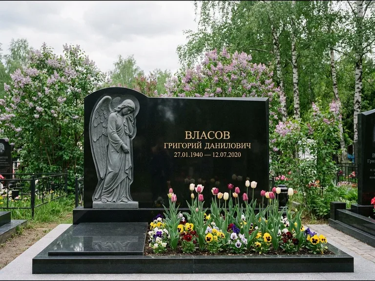 Памятник с барельефом — выполненная работа 3 в Туле