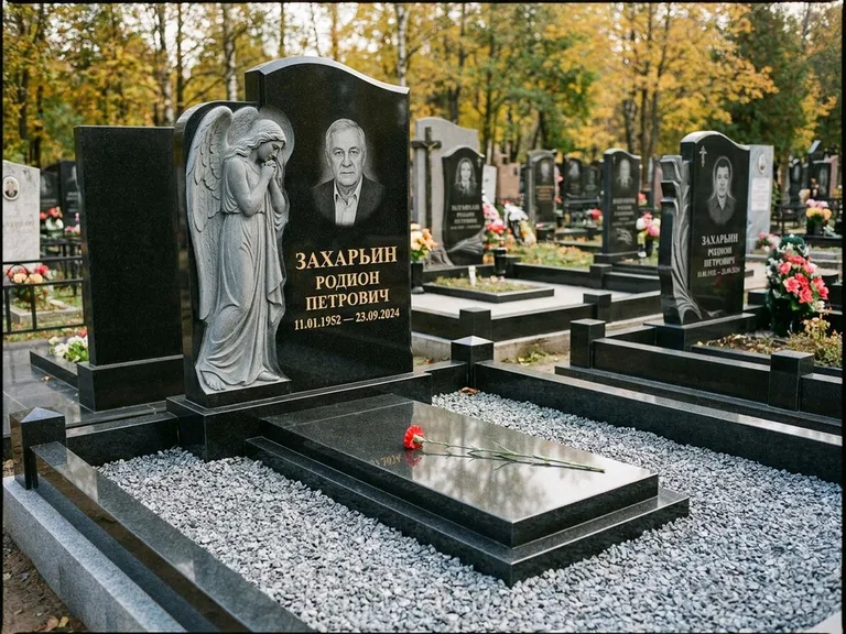 Памятник с барельефом — выполненная работа 44 в Туле