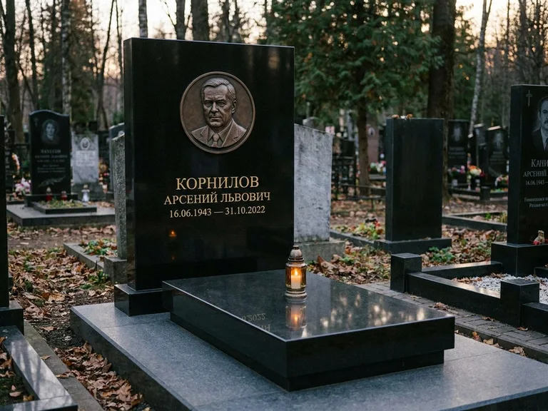 Памятник с барельефом — выполненная работа 46 в Туле