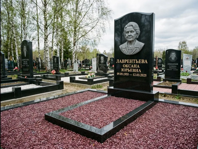 Памятник с барельефом — выполненная работа 47 в Туле