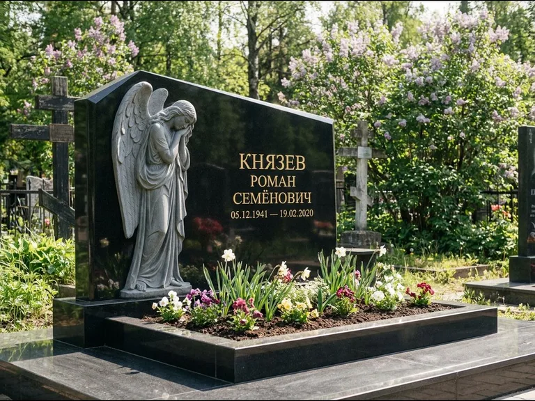Памятник с барельефом — выполненная работа 9 в Туле