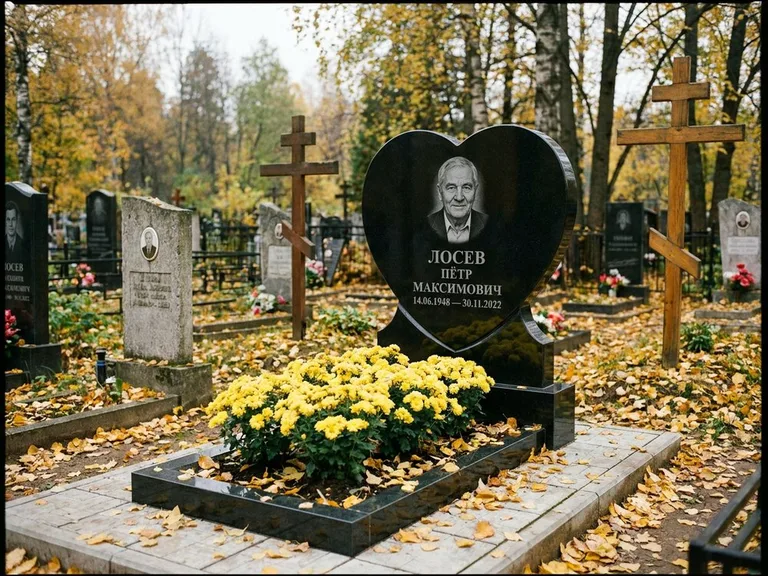 Керамический портрет пожилой женщины в Туле