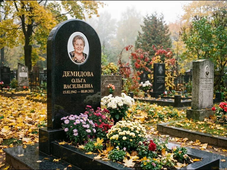 Керамический овал на стеле в Туле