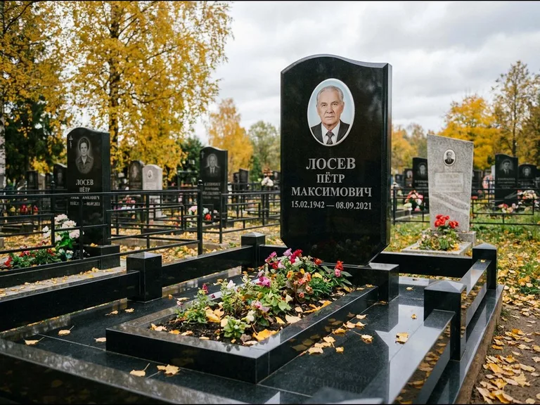 Керамический портрет — работа «Лосев» в Туле