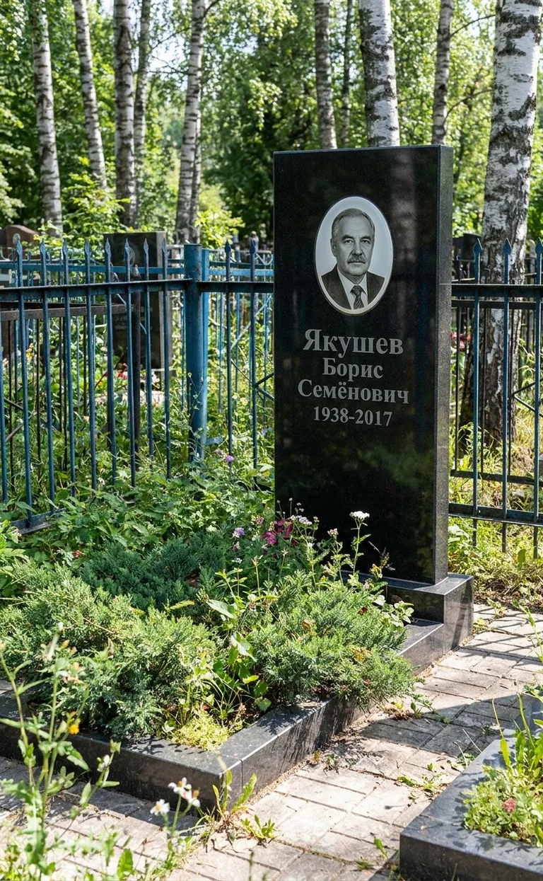 Аллея на Димитриевском кладбище в Волгограде