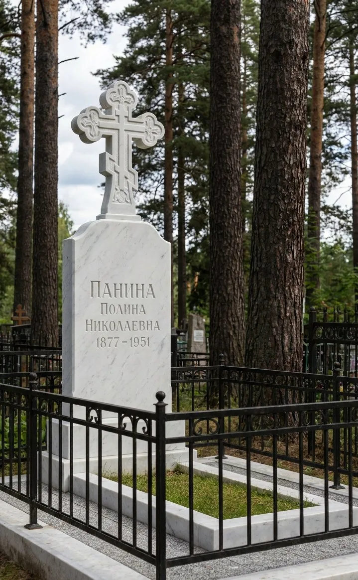 Дорожка на Мироносицком кладбище в Пензе