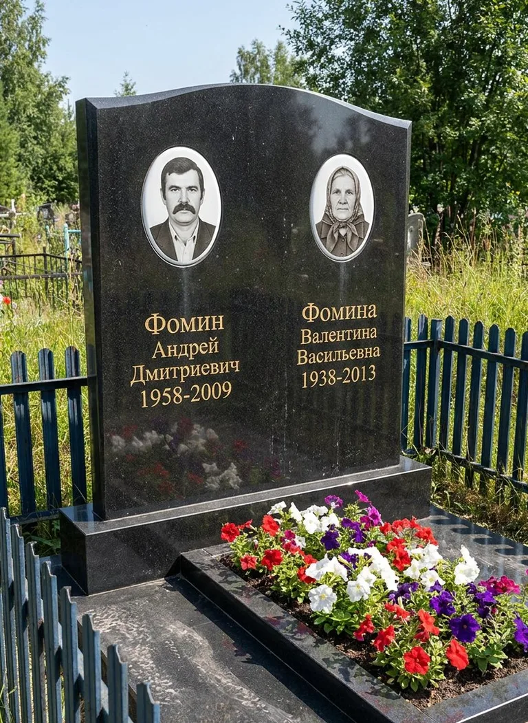 Аллея на Новом Косыревском кладбище в Липецке