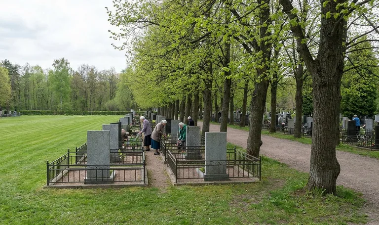 Мусульманское кладбище в Омска
