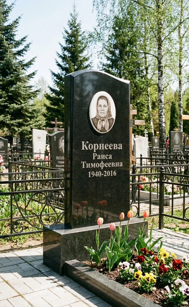 Аллея на Старом городском кладбище в Калининграде