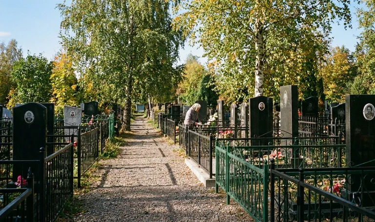 Текутьевское кладбище в Тюмени