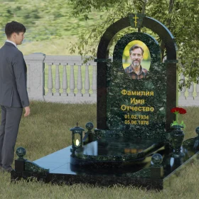 Православный комбинированный памятник - П031