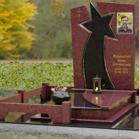 Вертикальный Православный Памятник - П183