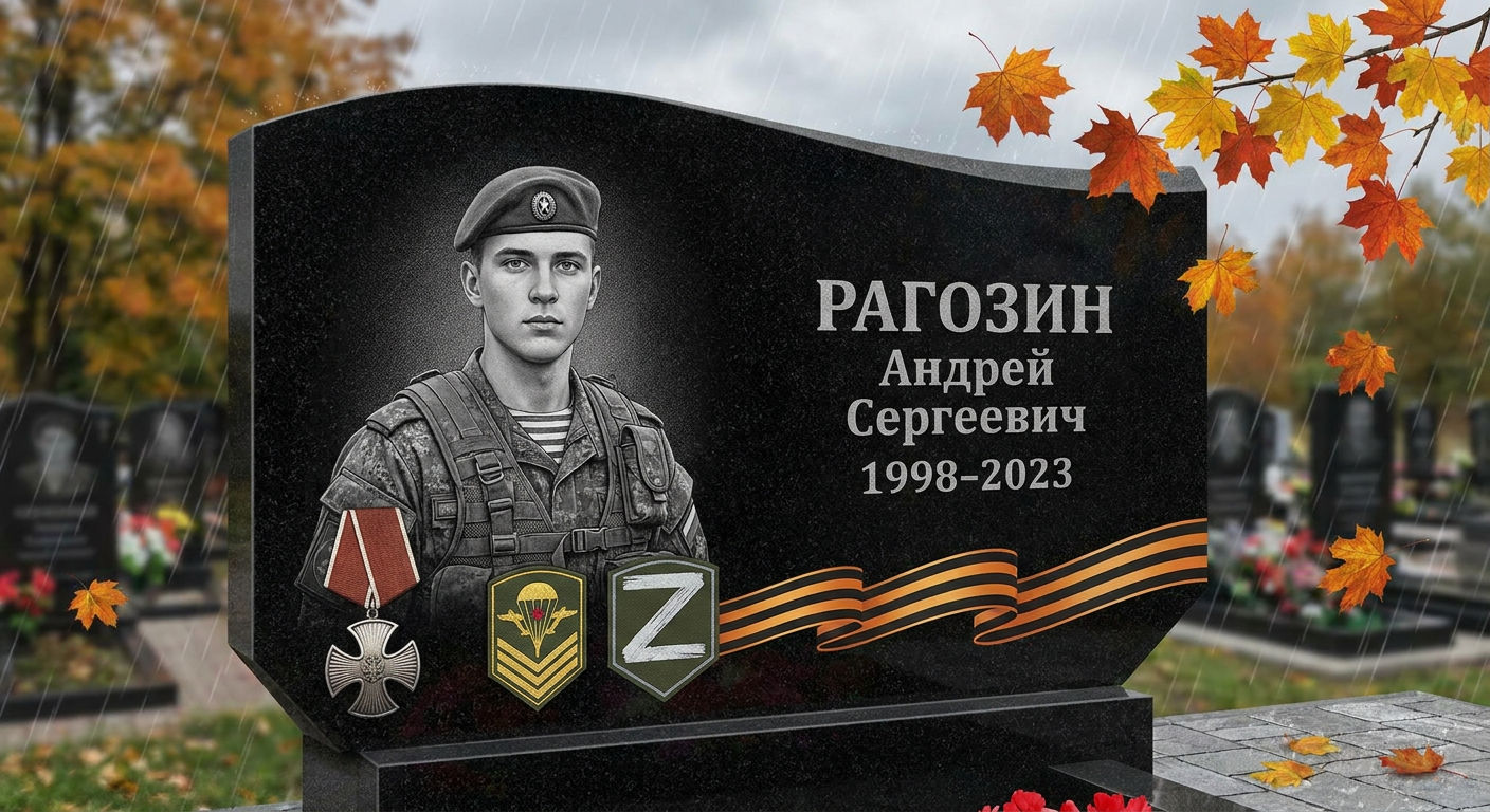 Пример дизайна: Памятник участнику СВО