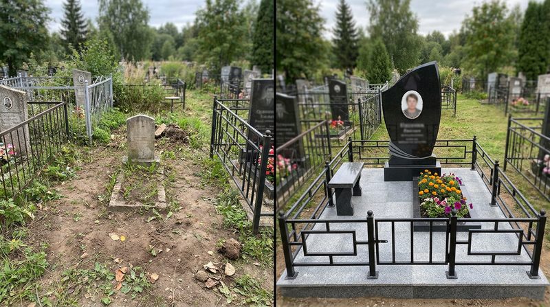 Памятник под ключ в Туле — пример 2