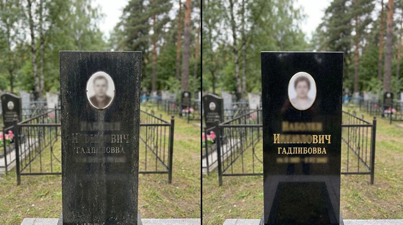 Реставрация памятника в Туле — пример 2